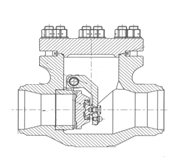 Затворы обратные для АЭС